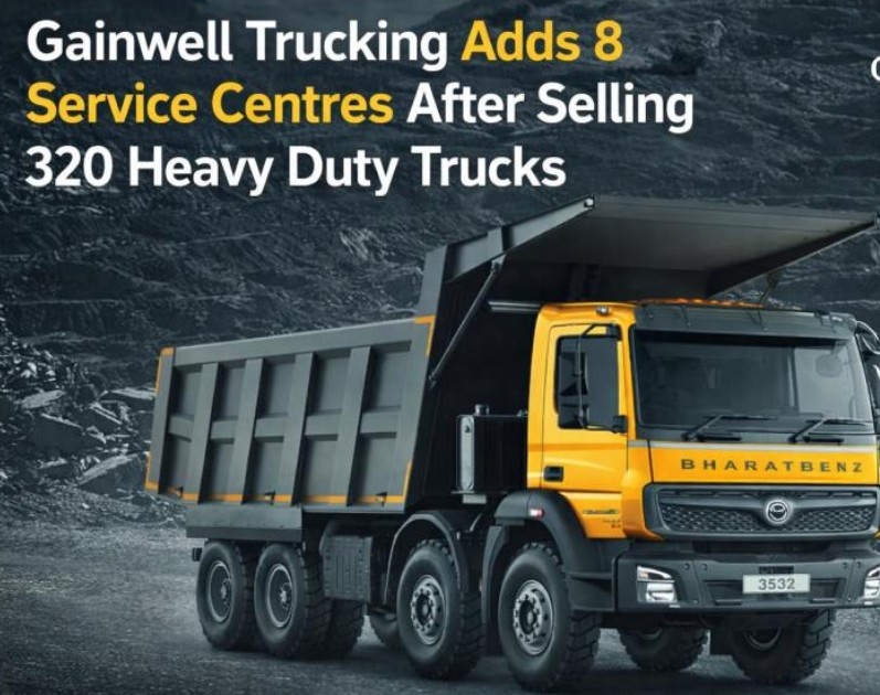 Gainwell Trucking Adds 8 Service Centres After Selling 320 Heavy Duty Trucks